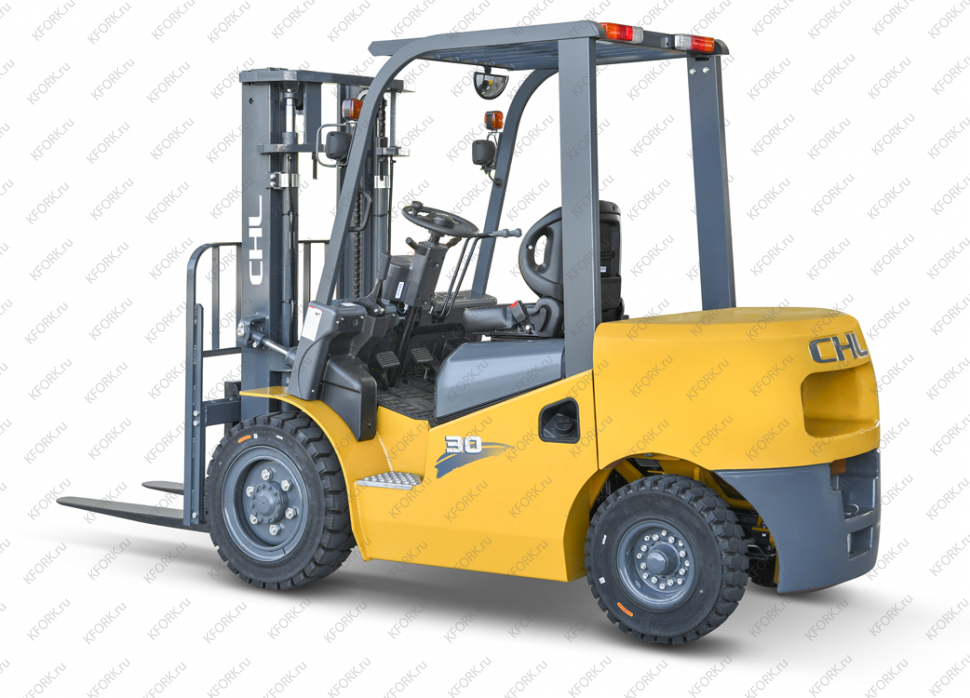 Вилочный погрузчик CHL 3,5 т с японск. двигателем Mitsubishi S4S