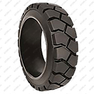 Цельнолитая шина для погрузчика суперэластик Traxter Индия 18x7-8
