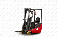 Электрический погрузчик JAC CPD13SA3 mini 1,3 т 350 Ач 3 опоры