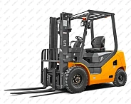 Вилочный дизельный автопогрузчик UN Forklift FD20T 2 тонны