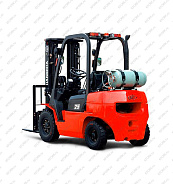 Газ-бензиновый автопогрузчик Hangcha CPQD10N-RW20 1 тонна