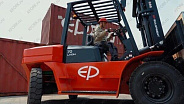Электрический погрузчик EP EFL1002 10 т 80/820 В/Ач