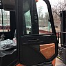 жесткая кабина для погрузчика: открытая дверь