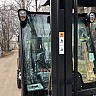 кабина для погрузчика Doosan D30: вид спереди