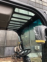 кабина для погрузчика: конструкция закрытой крыши