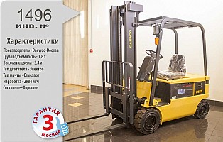 Электрический погрузчик Daewoo-doosan БУ с гарантией 3 месяца