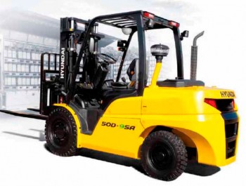 Вилочный дизельный погрузчик Hyundai 50D-9SA 5 тонн