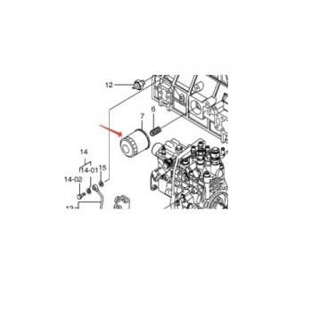 Фильтр масляный A408065