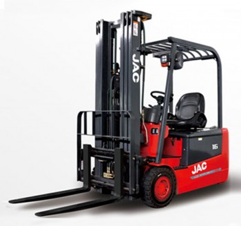 Электрический автопогрузчик JAC 1,8 т 500 Ач 3 опоры