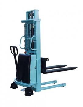 Штабелер гидравлический с электроподъемом TOR TSE1020 1000 кг 2000 мм