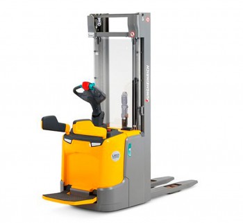 Штабелер электрический самоходный с платформой для оператора Jungheinrich ERC 212