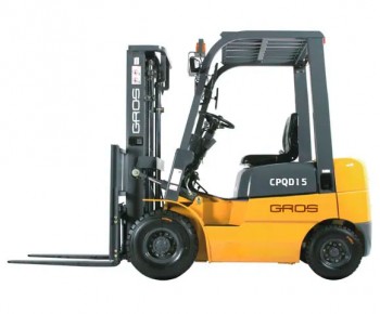 Вилочный газ-бензиновый автопогрузчик GROS CPQD15 1,5 тонн