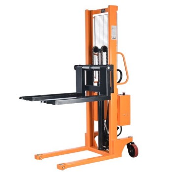 Штабелер гидравлический с электроподъемом TOR CTYC1016 1000 кг 1600 мм с раздвижными вилами