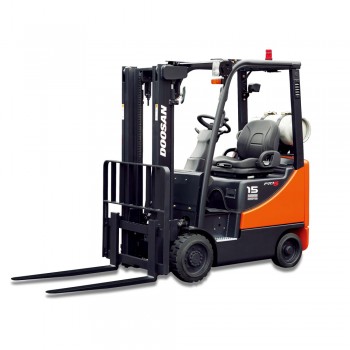 Вилочный газ-бензиновый погрузчик Doosan G15S-5 с тормозами ODB