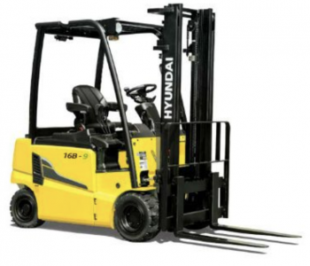 Электрический погрузчик Hyundai 1,6 т 48/510 В/Ач 4 опоры