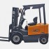 Эл. погрузчик UN Forklift 3 т 83.2/405 В/Ач 4 опоры