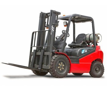 Газ-бензиновый автопогрузчик JAC CPQD35J 3.5 тонн