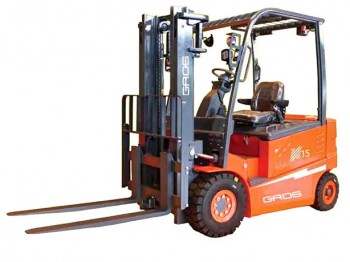 Электрический автопогрузчик GROS LG15B 1,5 т 4 опоры