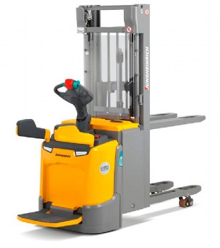 Штабелер электрический самоходный с платформой для оператора Jungheinrich ERC 220z