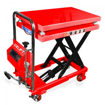 Гидравлический подъемный стол с весами OXLIFT г/п 500 кг 900 мм OX F-50 Scale