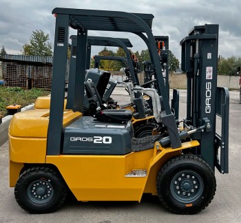 Вилочный погрузчик GROS CPCD20 2 т, дизельный